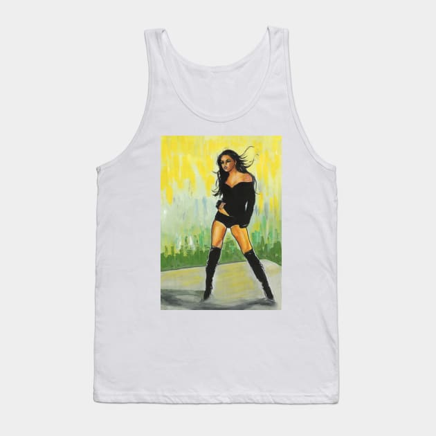 Mila Kunis Tank Top by Svetlana Pelin